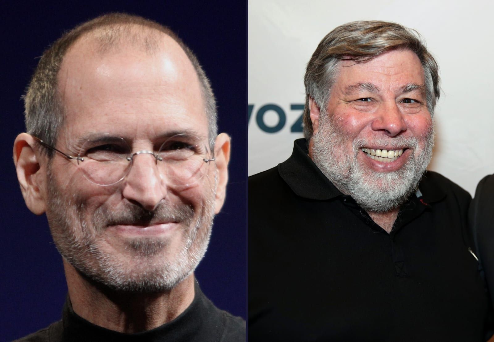 Steve Jobs and Steve Wozniak